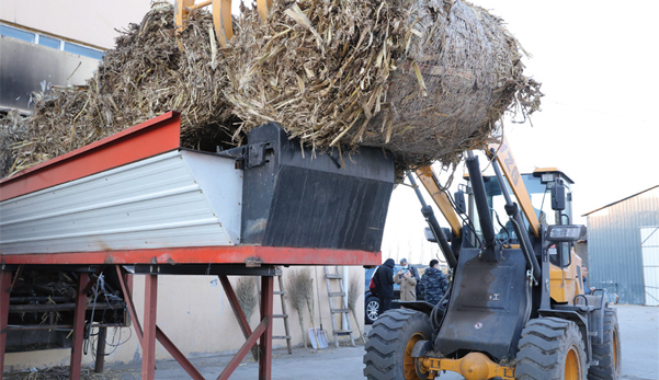 山西長(zhǎng)治市用上秸稈鍋爐，暖身又暖心